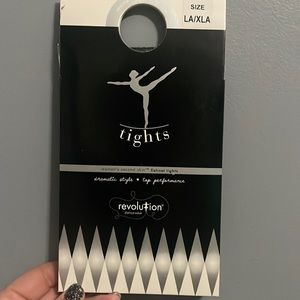 Revolution Women’s Second Skin Fishnet Tights, Adult Large/XL, Black, NWT